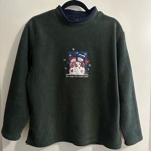 Croft and Barrow Snowman Sweater